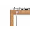 Pergola ogrodowa MIRADOR Premium 111 Delux 3 x 4m Dąb Wiśniowy